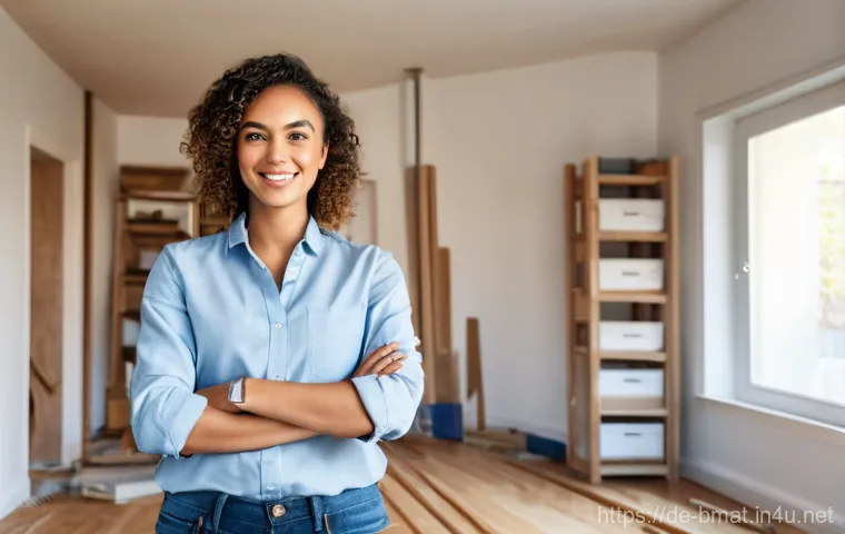 건축자재 마케팅의 최신 동향 - **Prompt 1: "Authentic Baufluencer Showcasing Sustainable Home Renovation"**
    A vibrant, medium s...