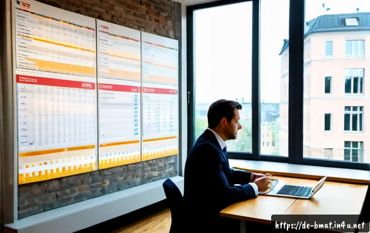 건축자재 마케팅 전문가 연봉 분석 - Photorealistic corporate salary analysis scene in a modern Berlin construction-materials company off...