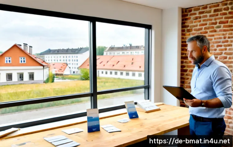 건축자재 마케팅의 윤리적 고려사항 - Photorealistic ethical construction-material marketing consultation in a bright contemporary German ...